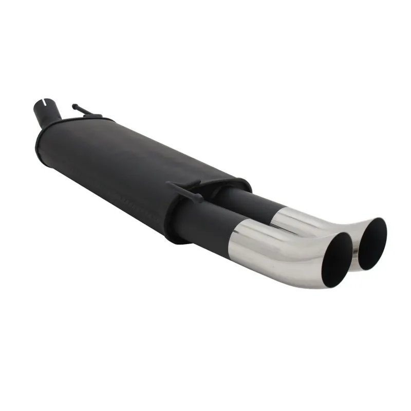 Novus Sportauspuff für VW Golf 3 / Golf 4 Cabrio 2x76mm DTM