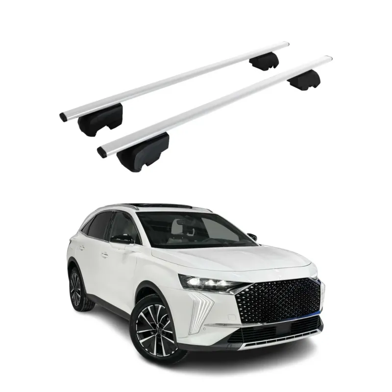 Dachträger Grundträger für DS7 Crossback / DS 7 2017-2026 75kg Stahl Silber 2x