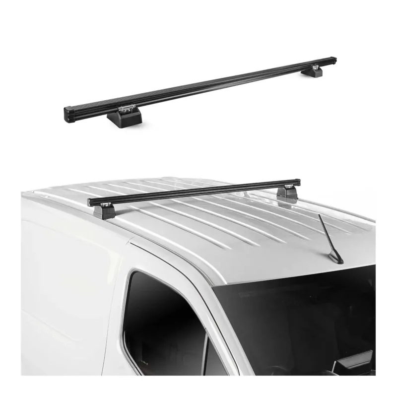 Dachträger für Fiat Ulysse 2022-2026 H1 1-Träger Stahl Schwarz Dachgepäckträger