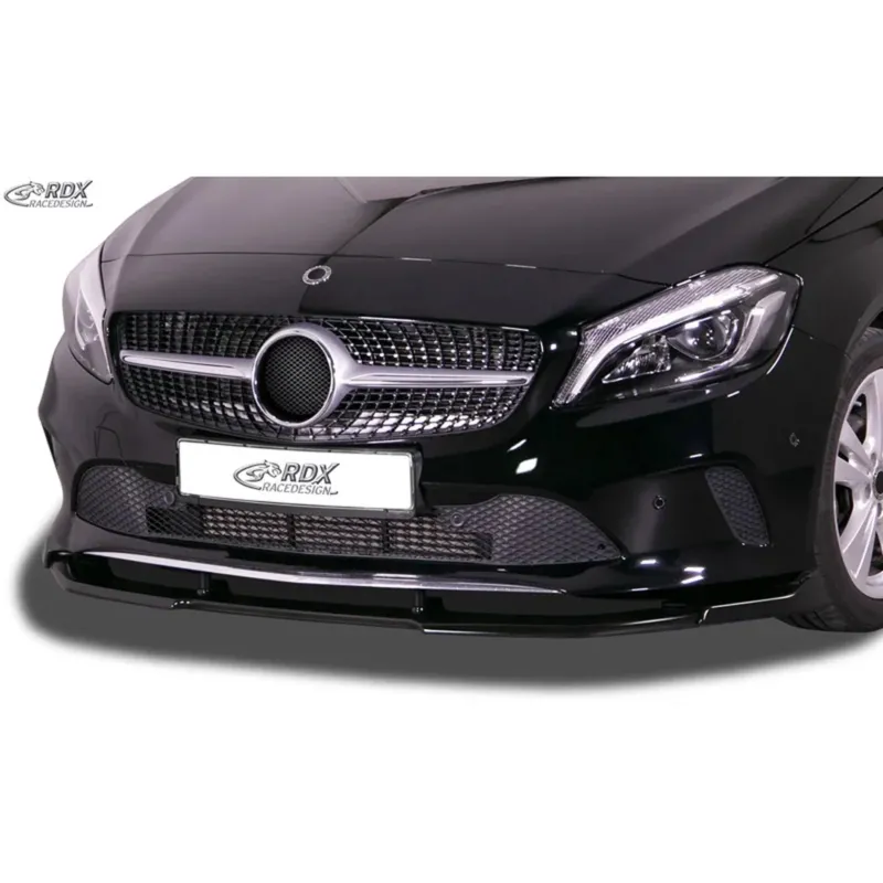 RDX Frontspoiler Vario-X für Mercedes A-Klasse W176 FL 2015-2018 Polyurethan TÜV