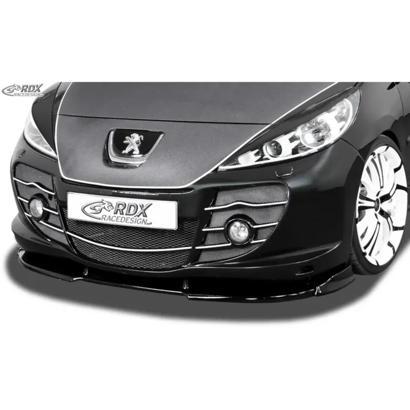RDX Frontspoiler Vario-X für Peugeot 207 mit Abbes Stoßstange Polyurethan TÜV