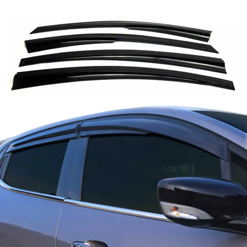 4x Windabweiser Regenabweiser für Renault Taliant 2021-2026 Acryl Dunkel