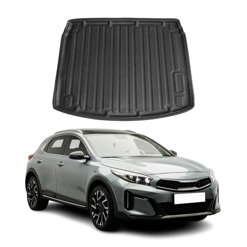 Kofferraumwanne Laderaumwanne für Kia XCeed 2019-2026 Gummi TPE Schwarz