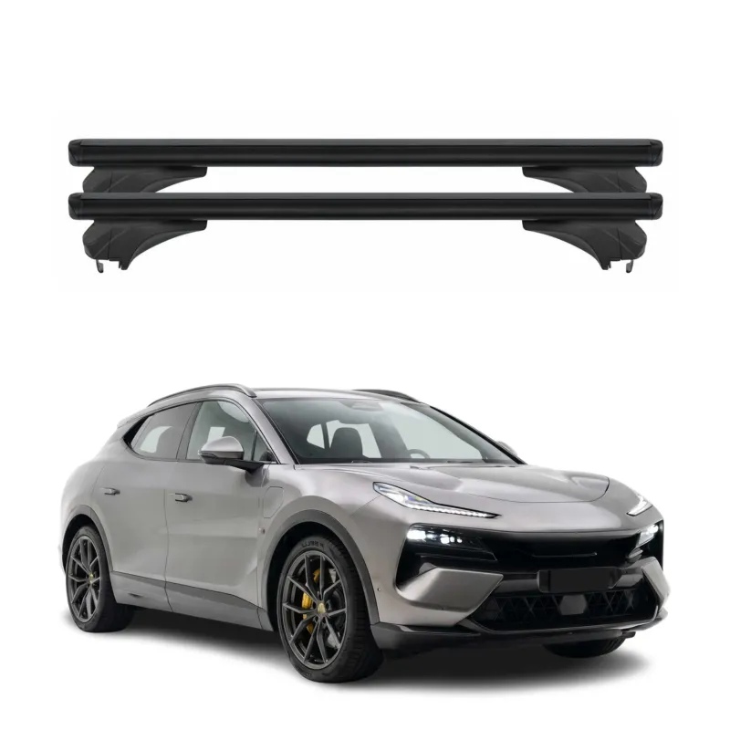 Menabo Dachträger für Lotus Eletre 2023-2026 Abschließbar Aluminium Schwarz 2tlg