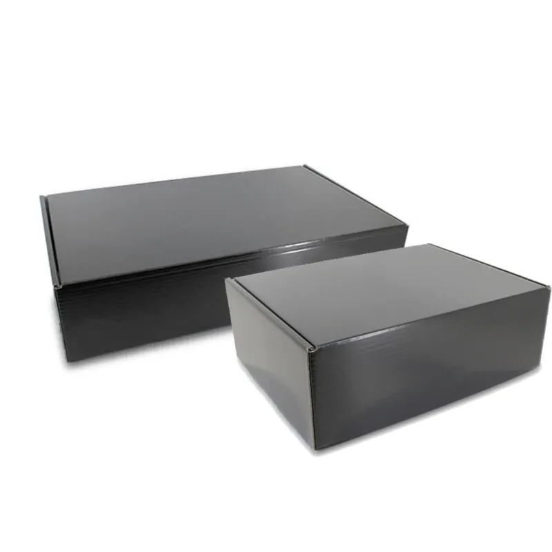 Food boxes 61x37x14cm Black (25 pcs)