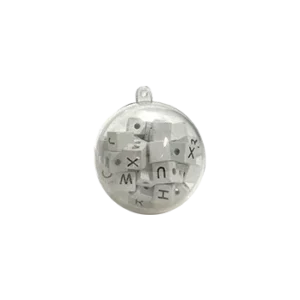 Plastic Ball Transparent 5cm
