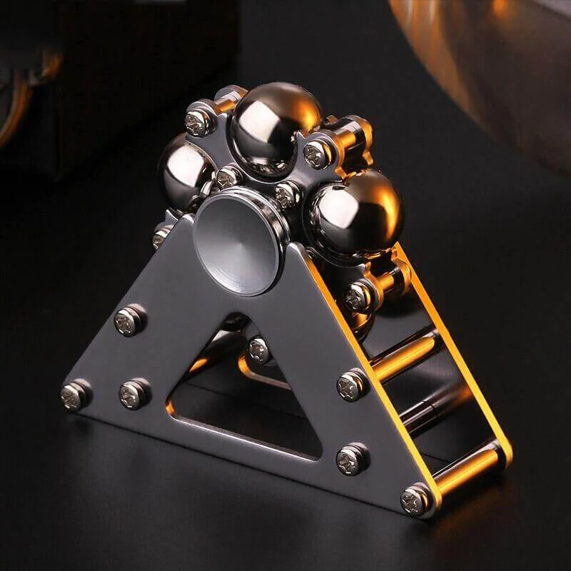 Anti-stress Metal Triangle New Fidget Spinner - Image 0
