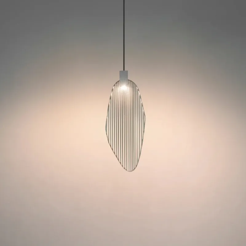 Harpe Single Pendant Light with Disc