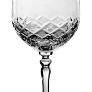 Weißweinglas Karo 300ml Weinkelch Römer Bleikristallglas transparent