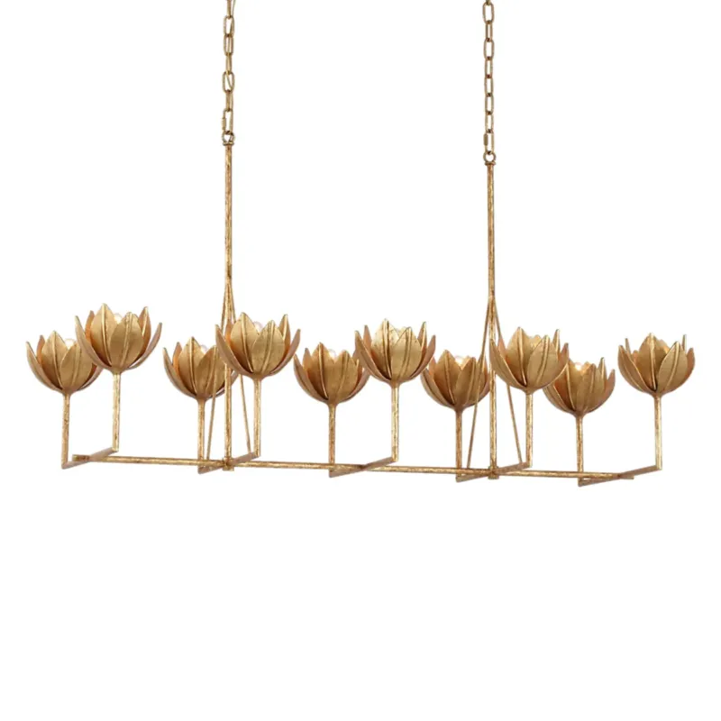 Visual Comfort Signature x Julie Neill Alberto Linear Chandelier
